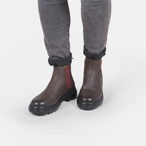Botines chelsea de hombre Bata Red Label , Marrón Botines chelsea de hombre Bata Red Label , Marrón
